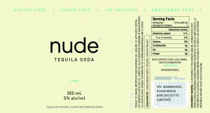 Nude Tequila Soda